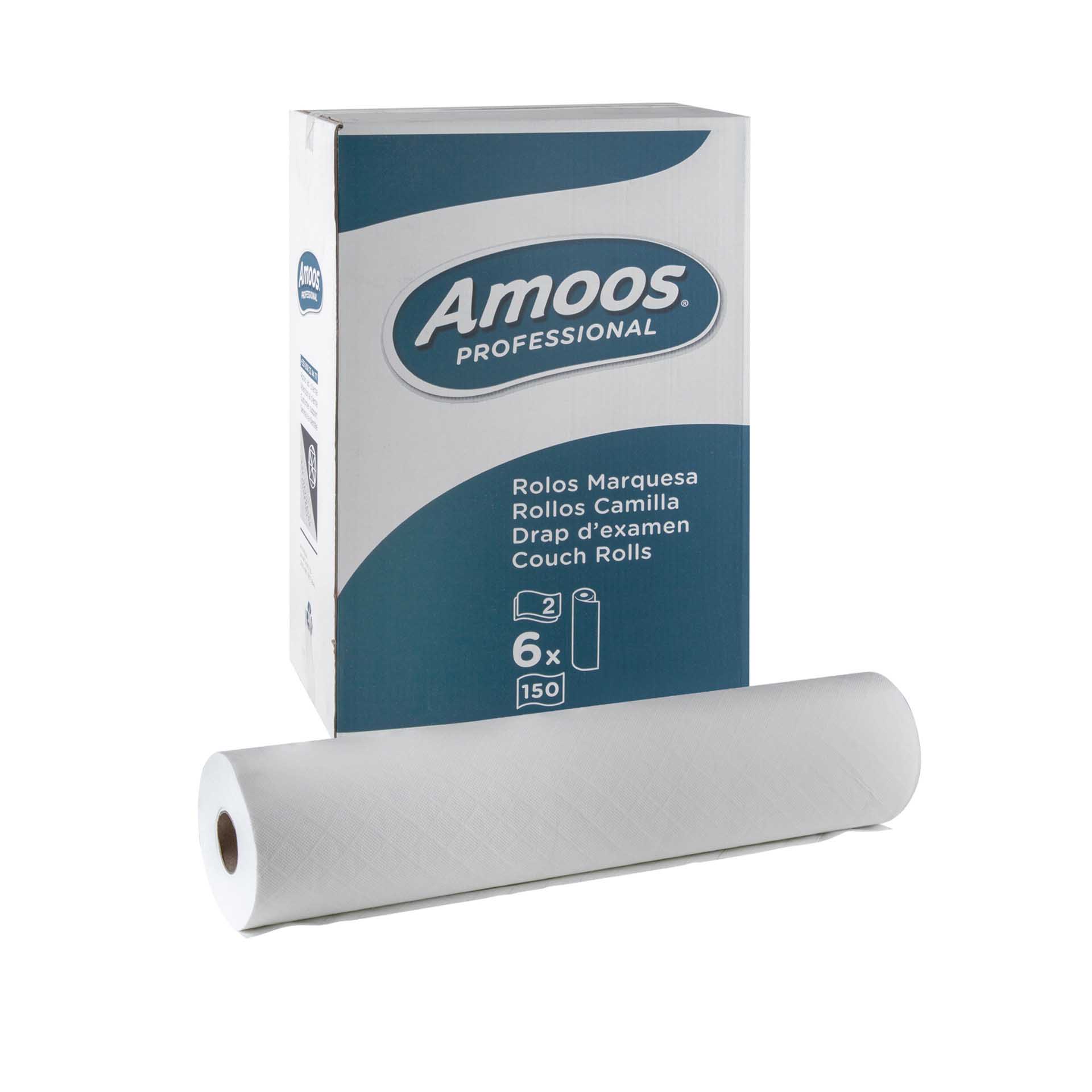 Rolo Papel Marquesa Profissional 2 Folhas 150 Serviços 60m Pack 6