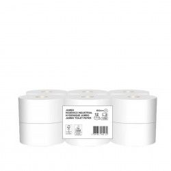 Rolo Papel Higinico Jumbo 210 Servios 61m Pack 12