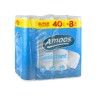 Rolo Papel Higiénico Doméstico Resistant 2 Folhas Pack 48 Rolo Papel Higiénico Doméstico Resistant 2 Folhas Pack 48