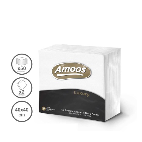 Guardanapos Luxury 2 Folhas 40X40cm Pack 50 - Image product