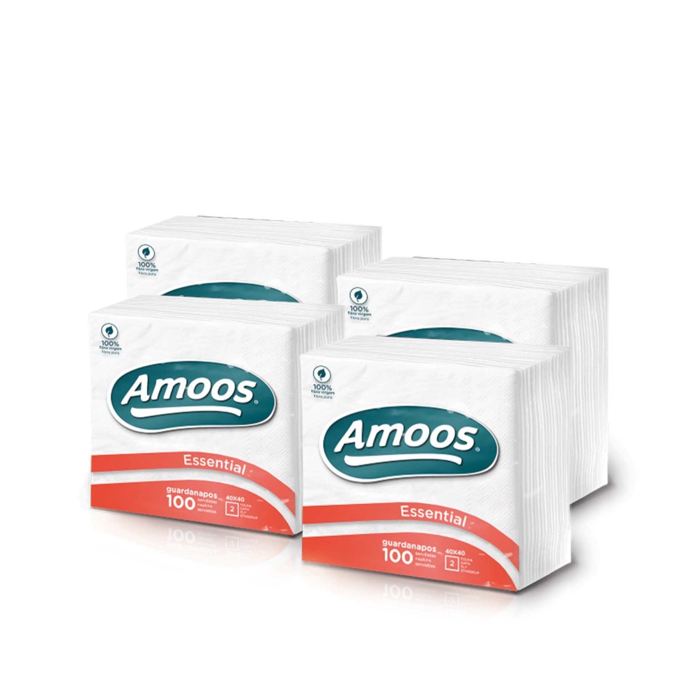 Guardanapos Essential 2 Folhas 22X22cm Pack 100