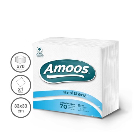Guardanapos Resistant 1 Folha 33X33cm Pack 70 - Image product