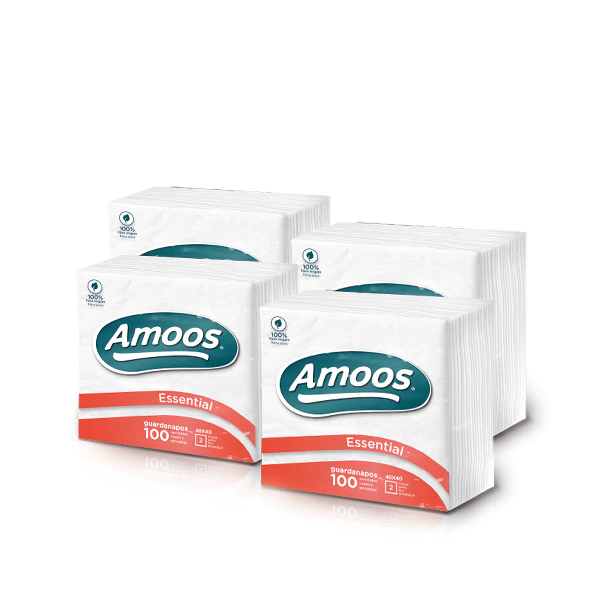 Guardanapos Essential 2 Folhas 22X22cm Pack 100