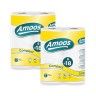 Rolo Papel Higinico Domstico 2 Folhas 415 Servios 50m Pack 6