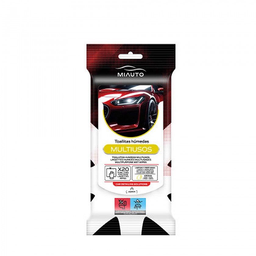 Toalhitas Miauto Multiusos Pack 20