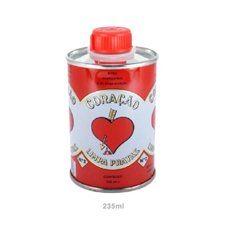 Limpa Pratas Coração N.2 235ml - Image product