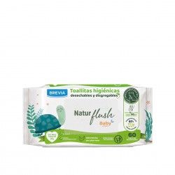 Toalhitas Beb Babycream Naturflush Pack 60
