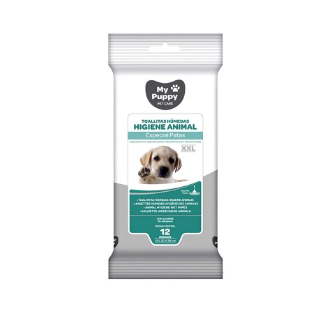 Toalhitas My Puppy Higiene Patas Pack 12 - Image product
