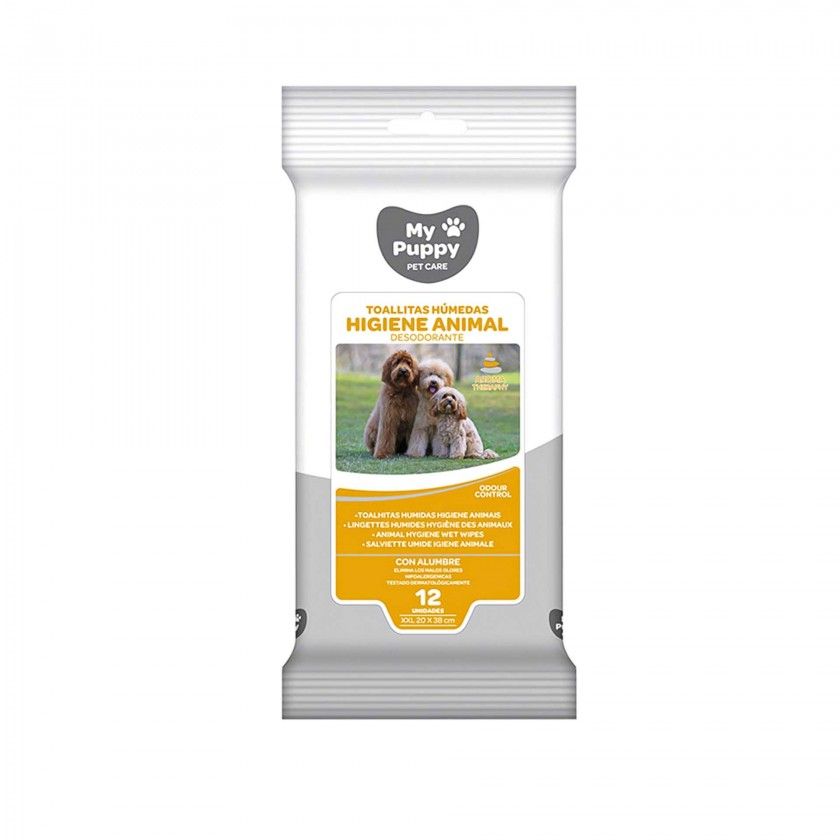 Toalhitas My Puppy Odor Control Pet Therapy Pack 12