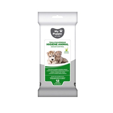 Toalhitas My Puppy Odor Control Pet Citronela Pack 12