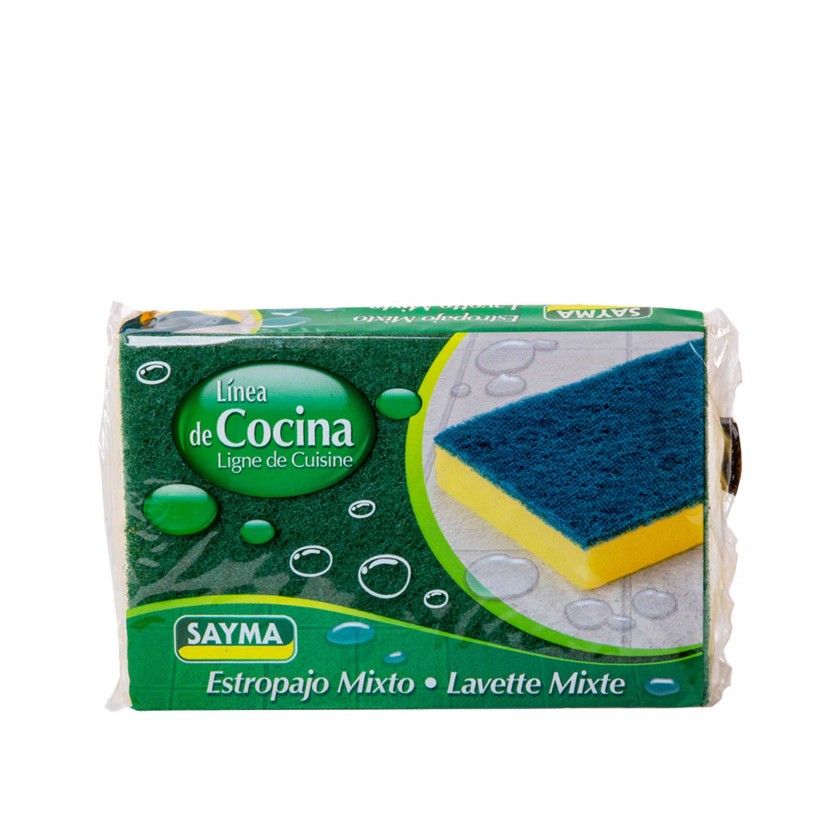 Esfrego Sayma Misto Grande 15X10X2.5cm