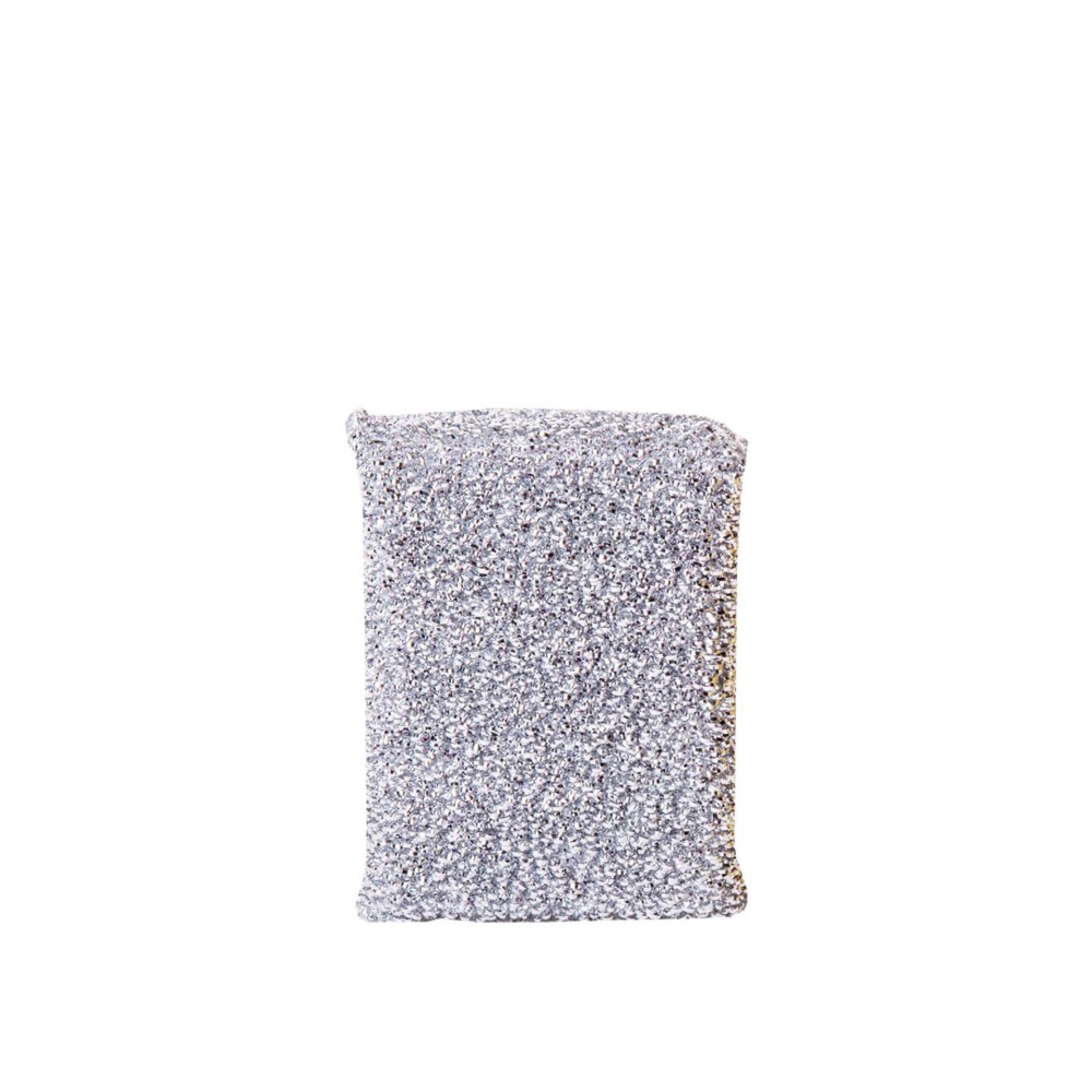 Esfreg�o Pingui Retangular Prata 12.5X7.5X2.5cm