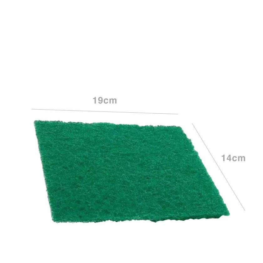 Esfregão Fibra Verde 19X14X0.6cm Pack 4 Esfregão Fibra Verde 19X14X0.6cm Pack 4