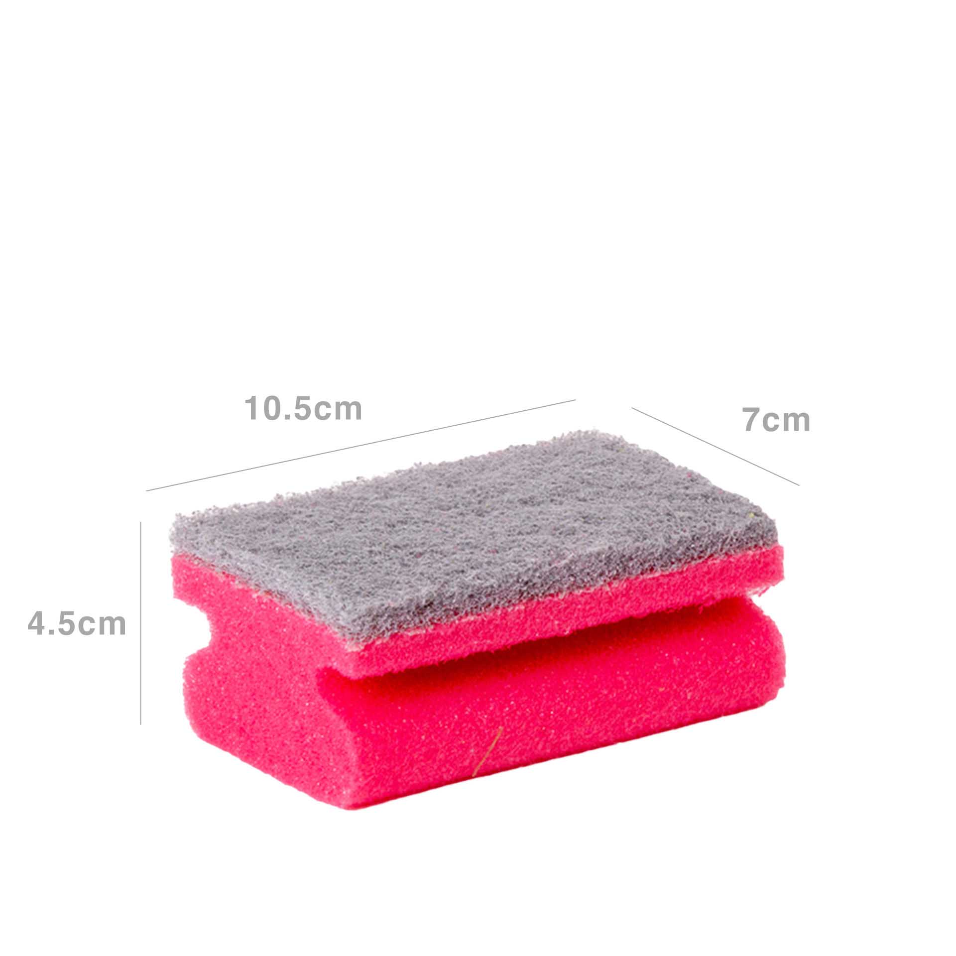 Esfregão Salva Unhas 10.5X7X4.5cm Pack 2