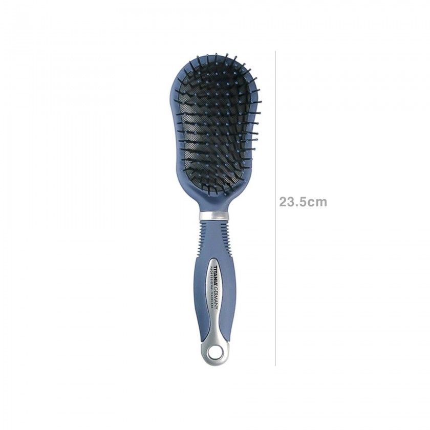 Escova Cabelo Titania Azul 23.5cm Escova Cabelo Titania Azul 23.5cm