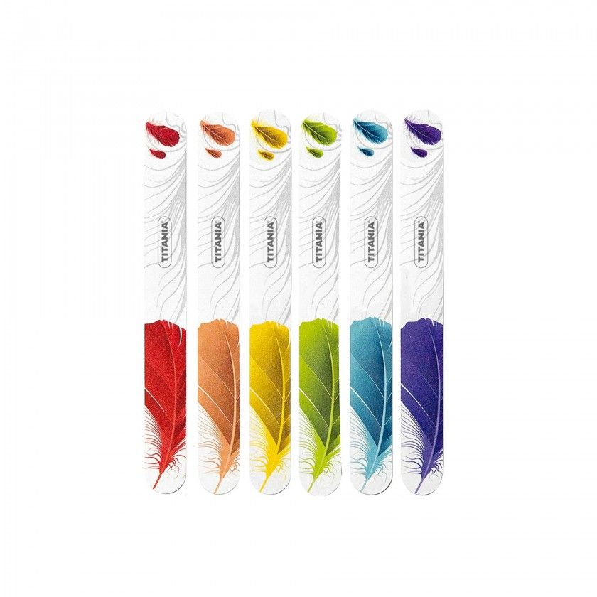 Lima Unhas Cart�o Titania Pluma 17.8cm