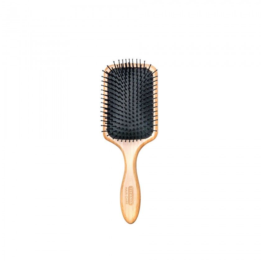 Escova Cabelo Titania Bambu 24.5CM
