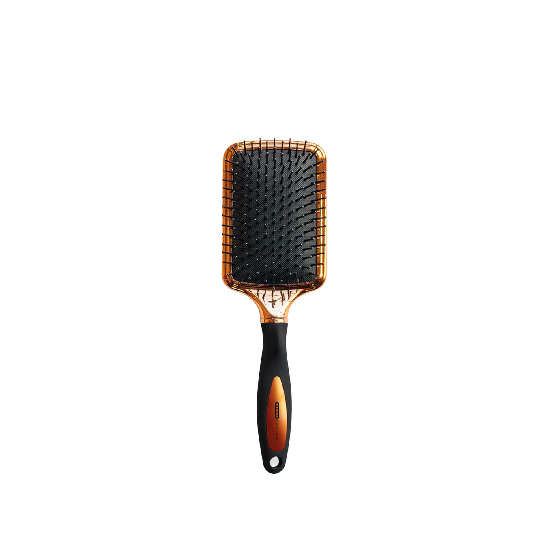 Escova Cabelo Titania Dourada 25.5CM