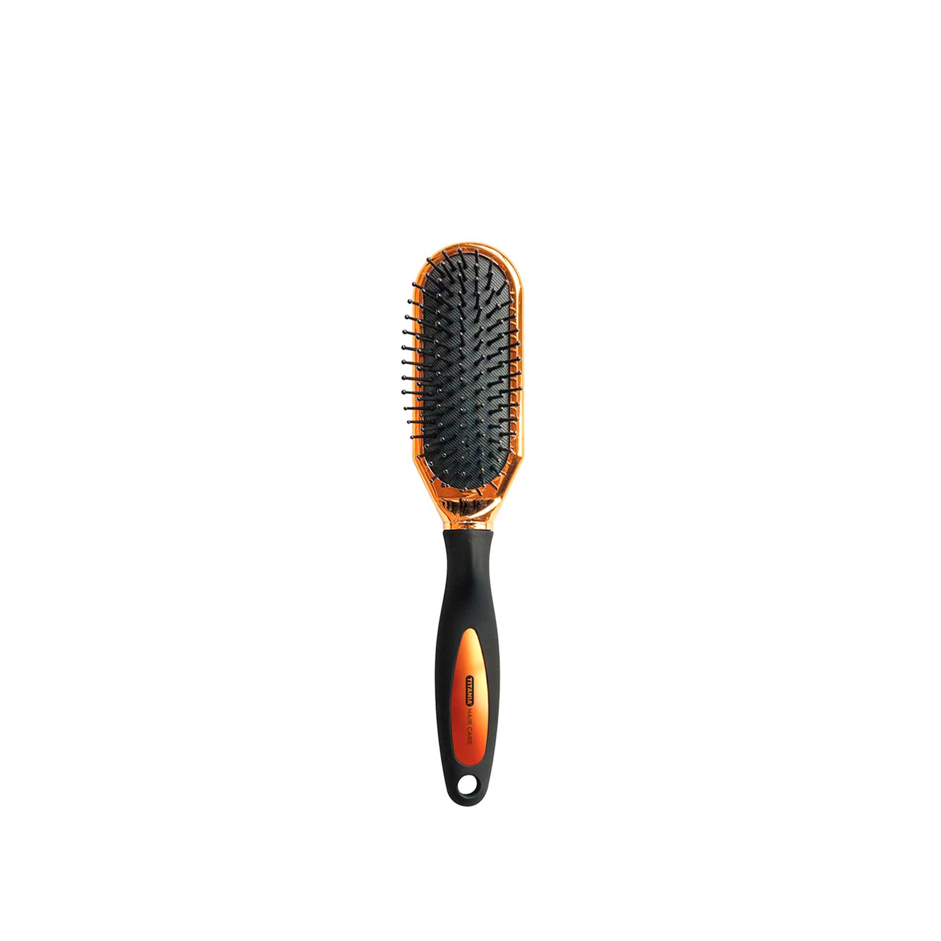 Escova Cabelo Titania Dourada 24CM