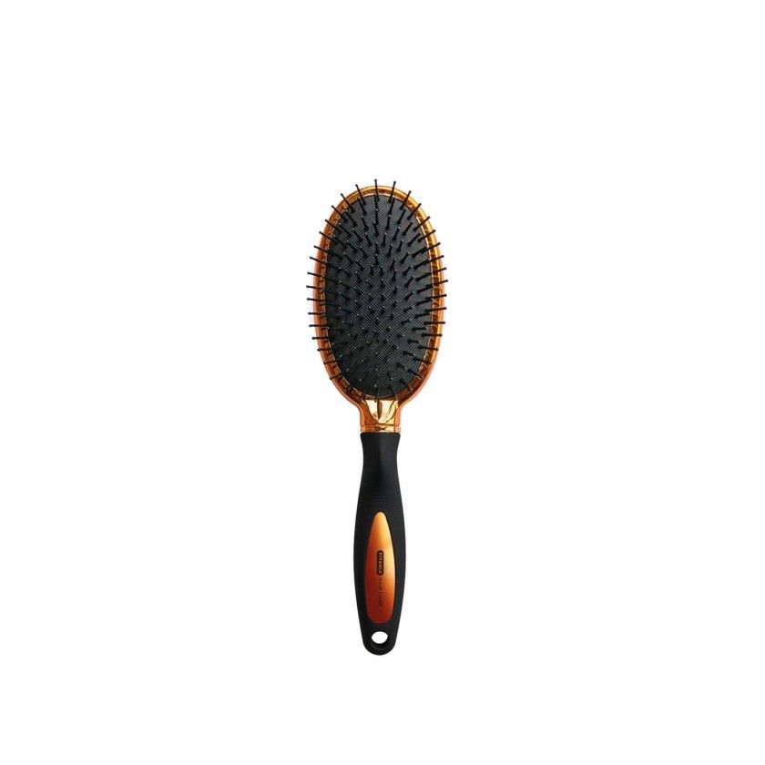 Escova Cabelo Titania Dourada 25CM