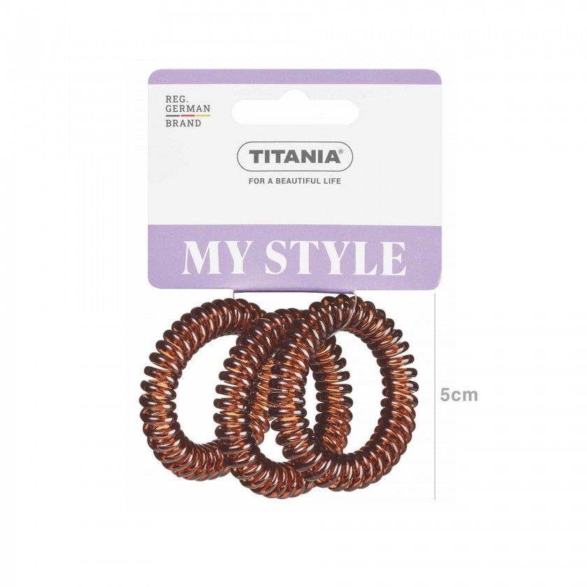 Elástico Cabelo Titania 5cm Pack 3 Elástico Cabelo Titania 5cm Pack 3