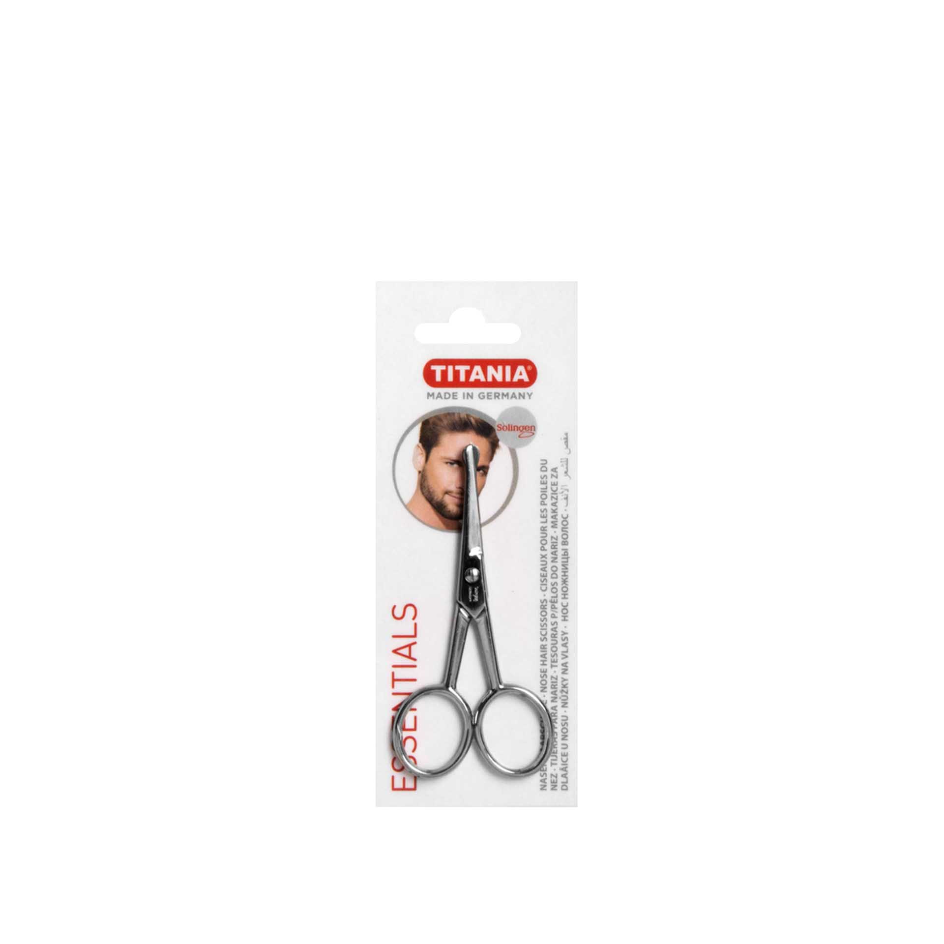 Tesoura Pelos Nariz Titania Men 9.5CM