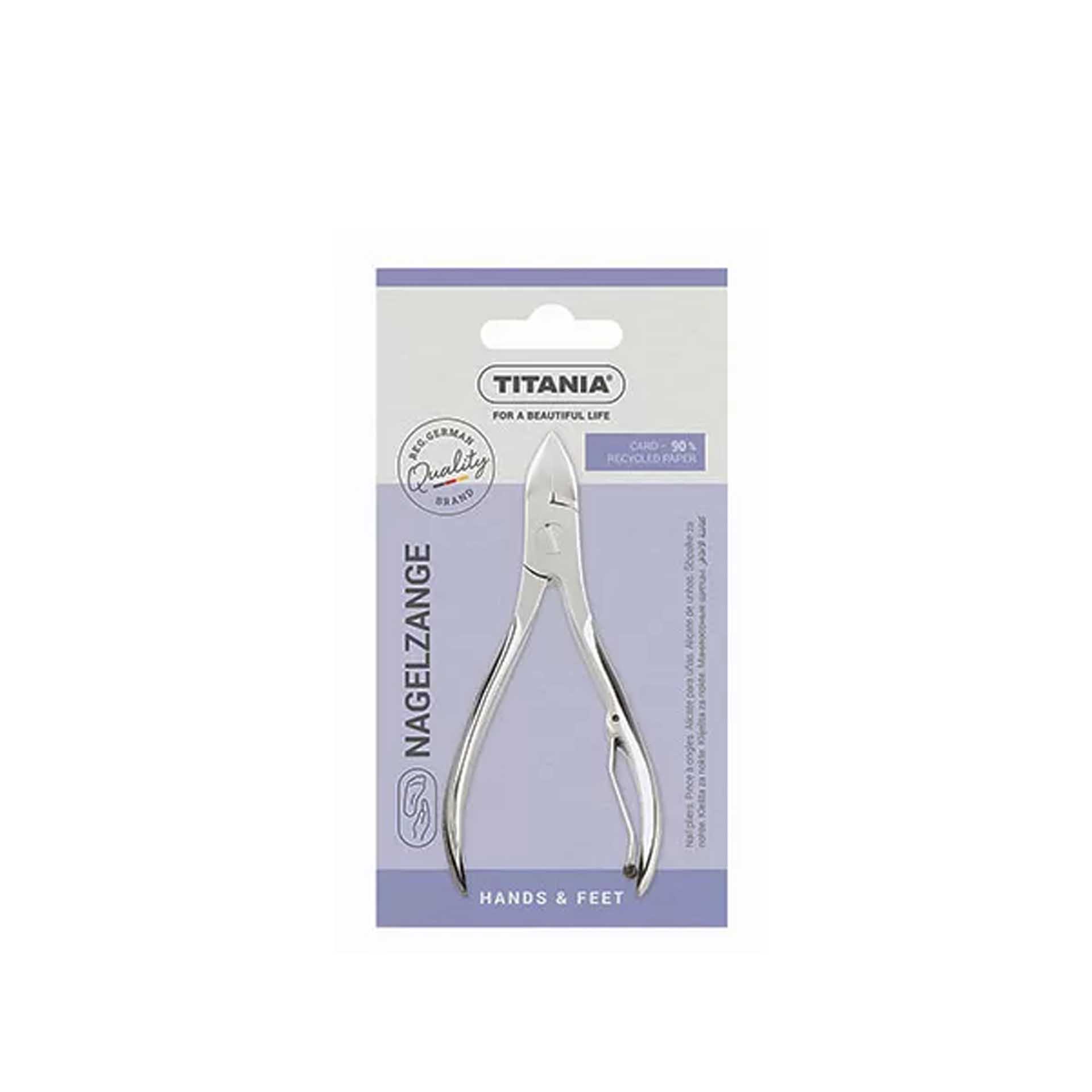 Alicate Unhas / Cutículas Titania 10.5cm