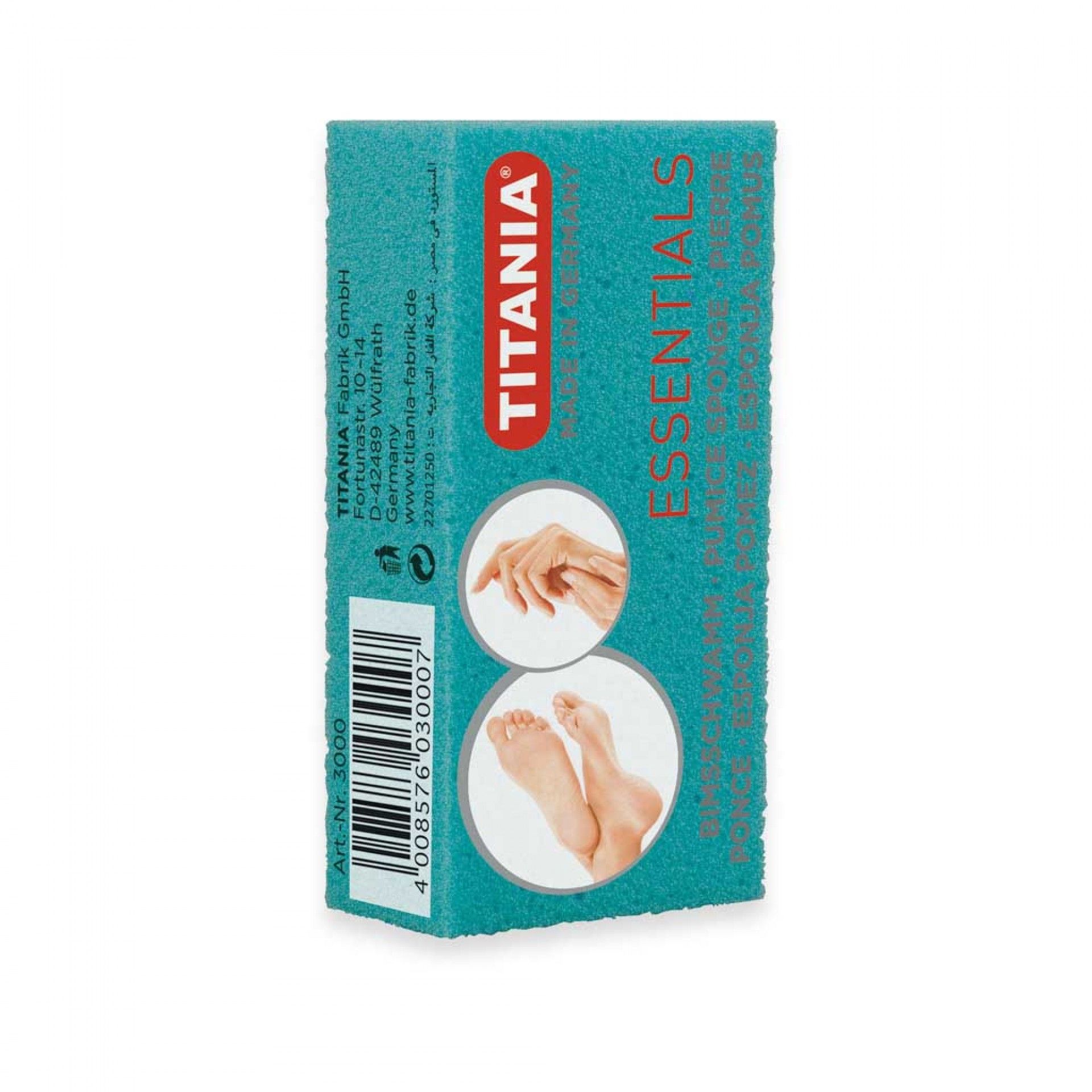 Esponja Pomes Titania 10X5X2.5cm
