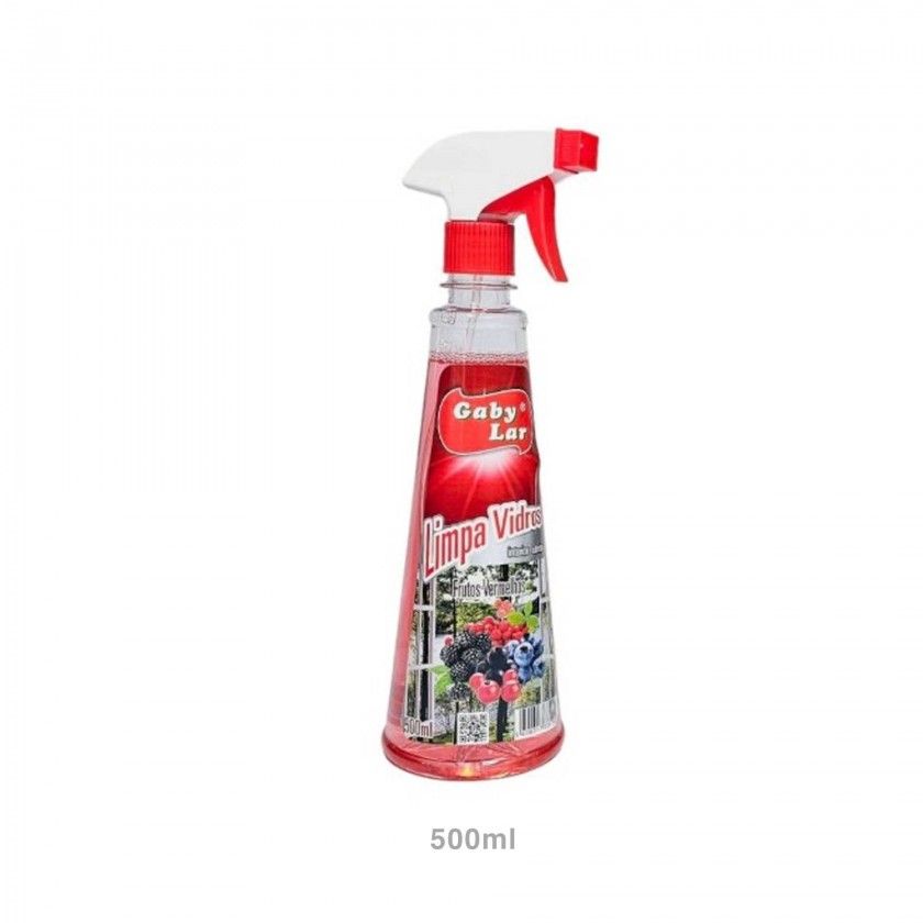 Detergente Limpa Vidros Gabylar Frutos Vermelhos 500ml Detergente Limpa Vidros Gabylar Frutos Vermelhos 500ml