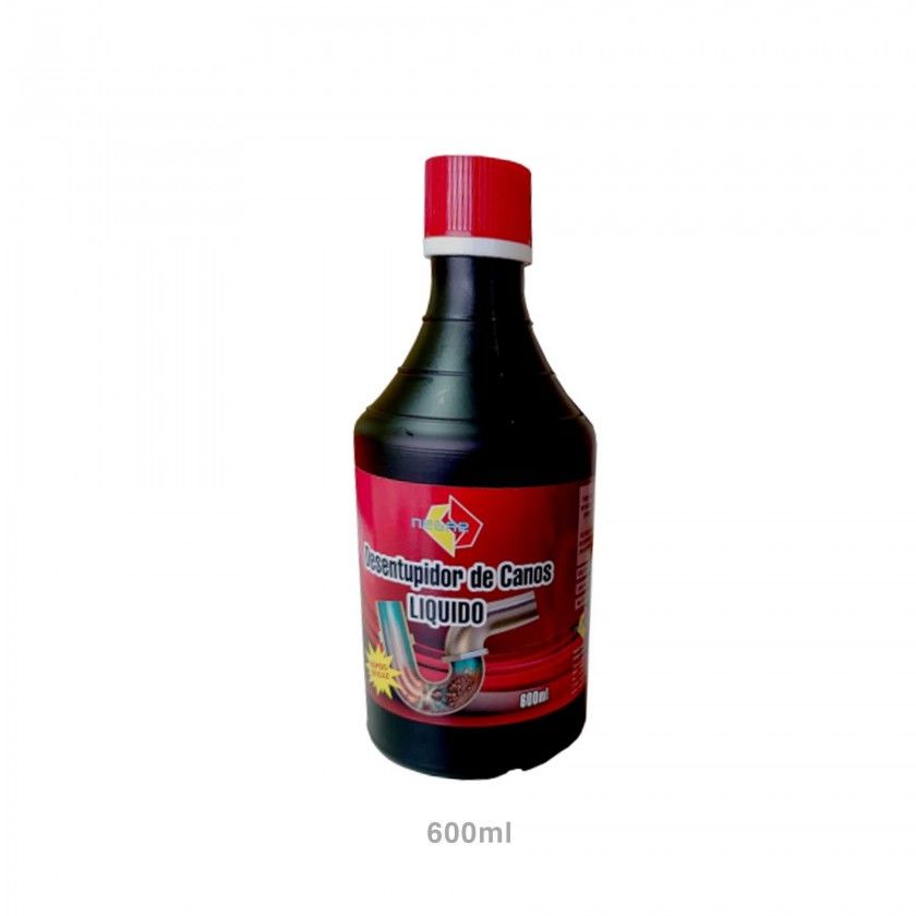 Desentupidor Canos Líquido 600ml Desentupidor Canos Líquido 600ml