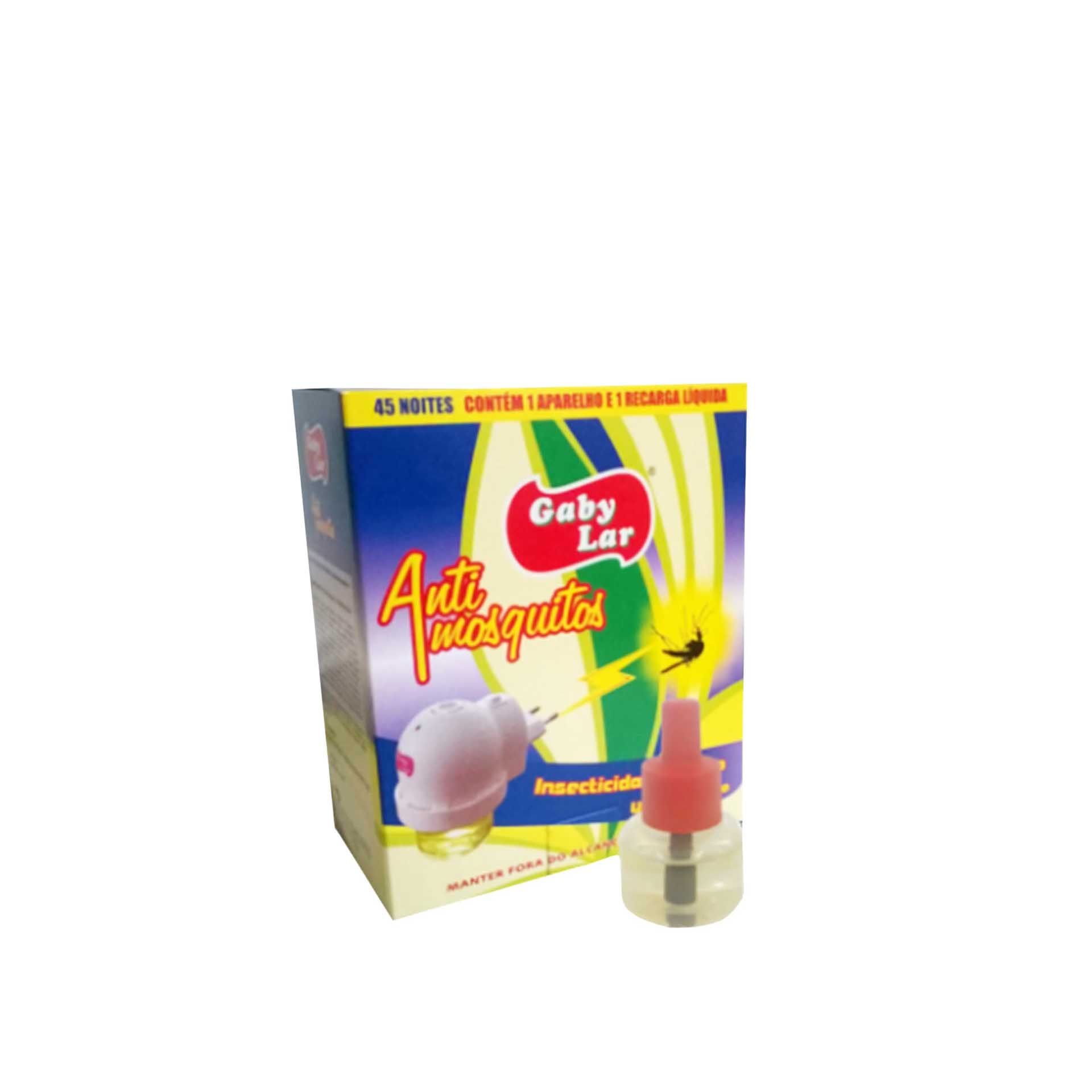 Difusor Elétrico + Recarga Anti Mosquitos Gabylar 33ml