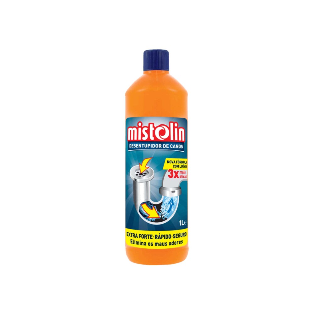 Desentupidor Cano Gel Mistolin 1000ml