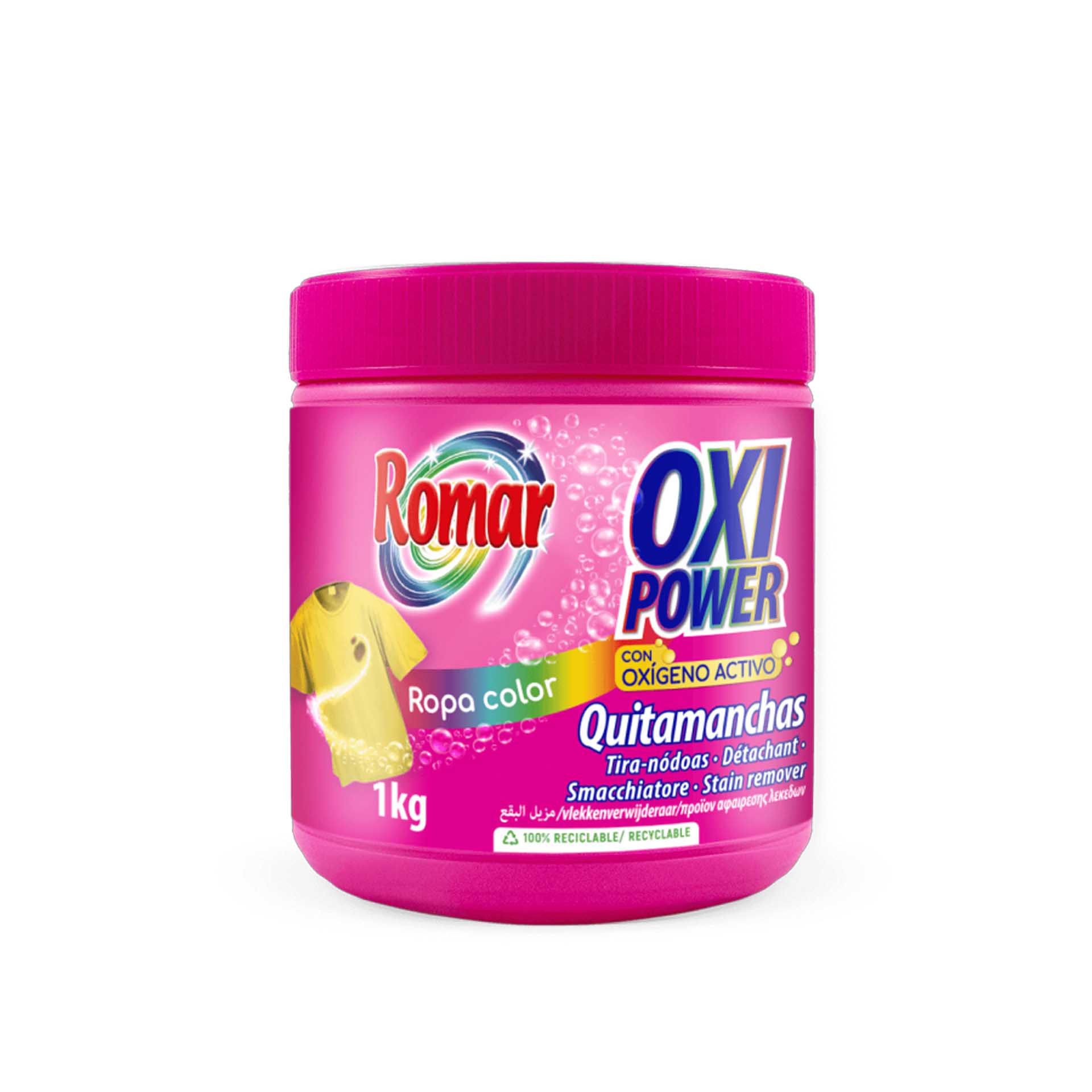 Tira Nódoas Romar Oxipower Roupa Cor 1kg