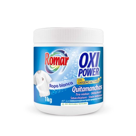 Tira Nódoas Romar Oxipower Roupa Branca 1kg - Image product