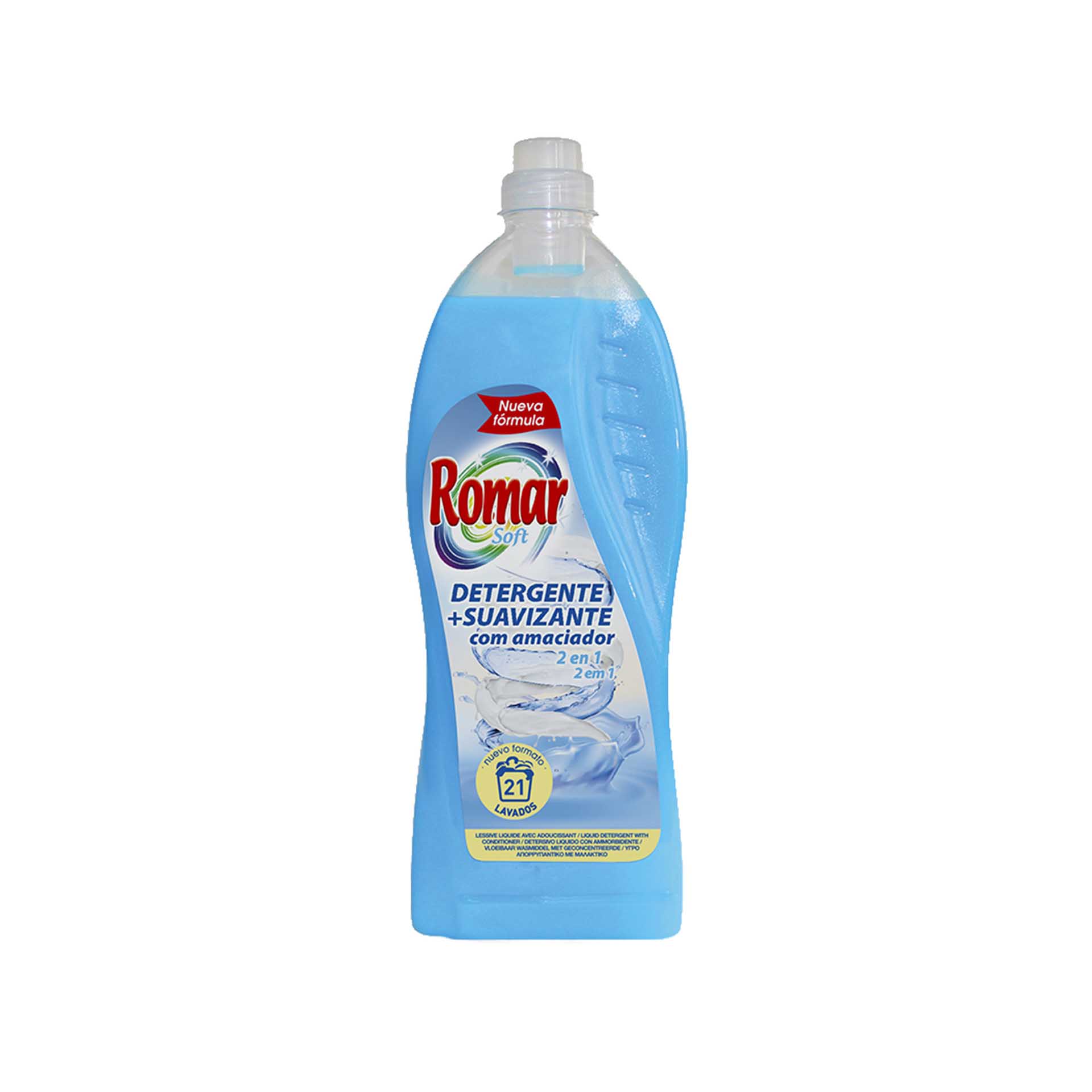 Detergente Líquido Romar 2 Em 1 1500ml