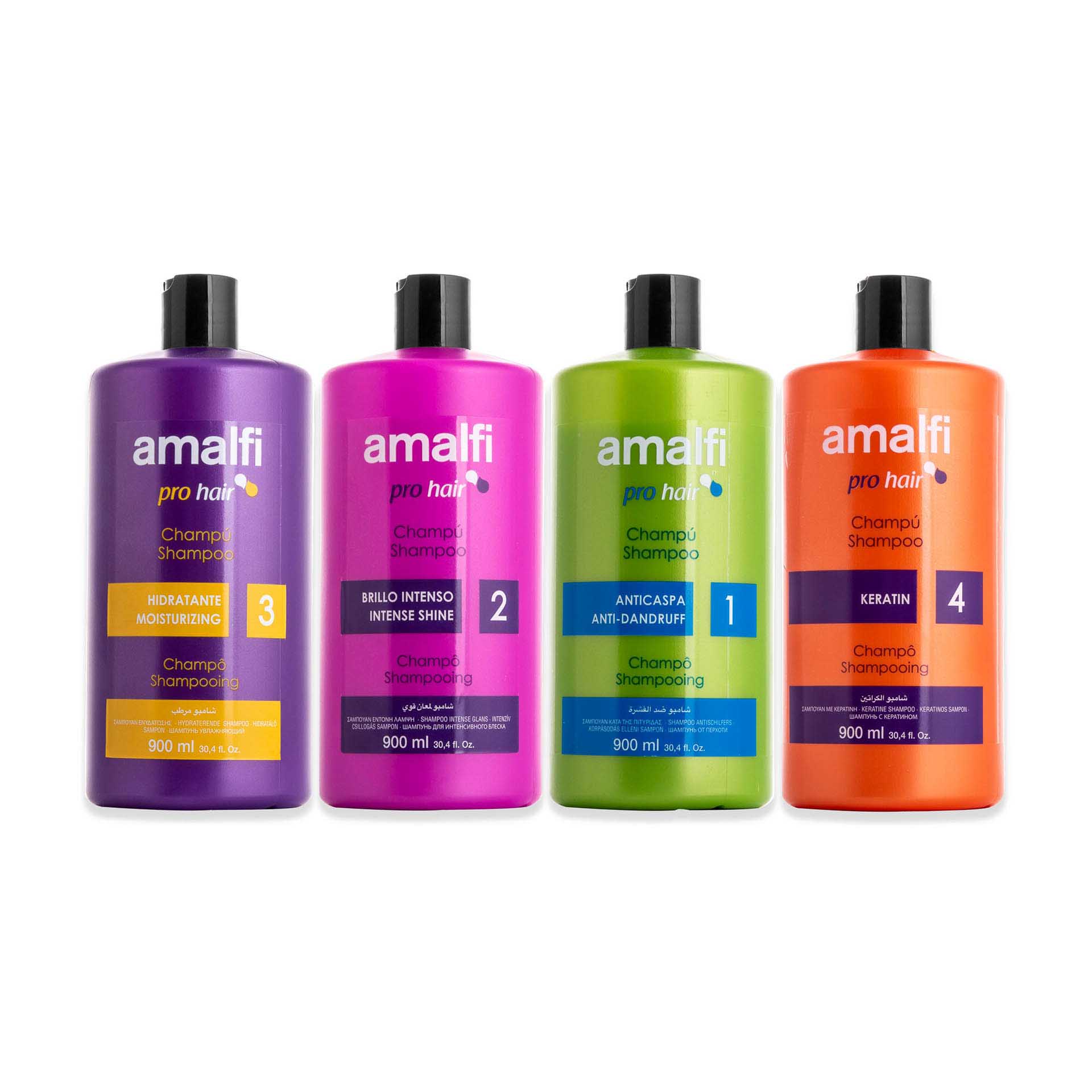 Champô Amalfi Profissional Brilho Intenso 900ml