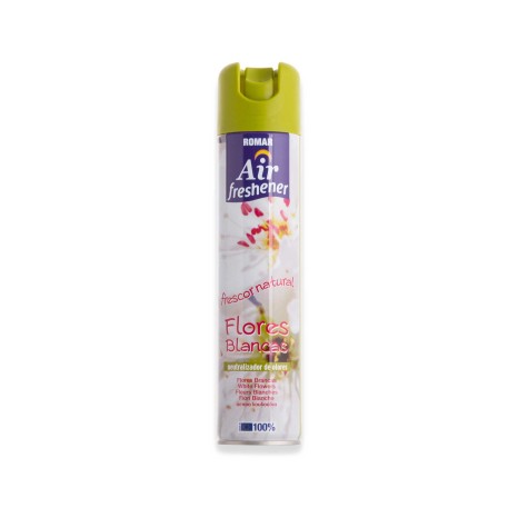 Ambientador Spray Romar Flores Brancas 405cc 300ml - Image product