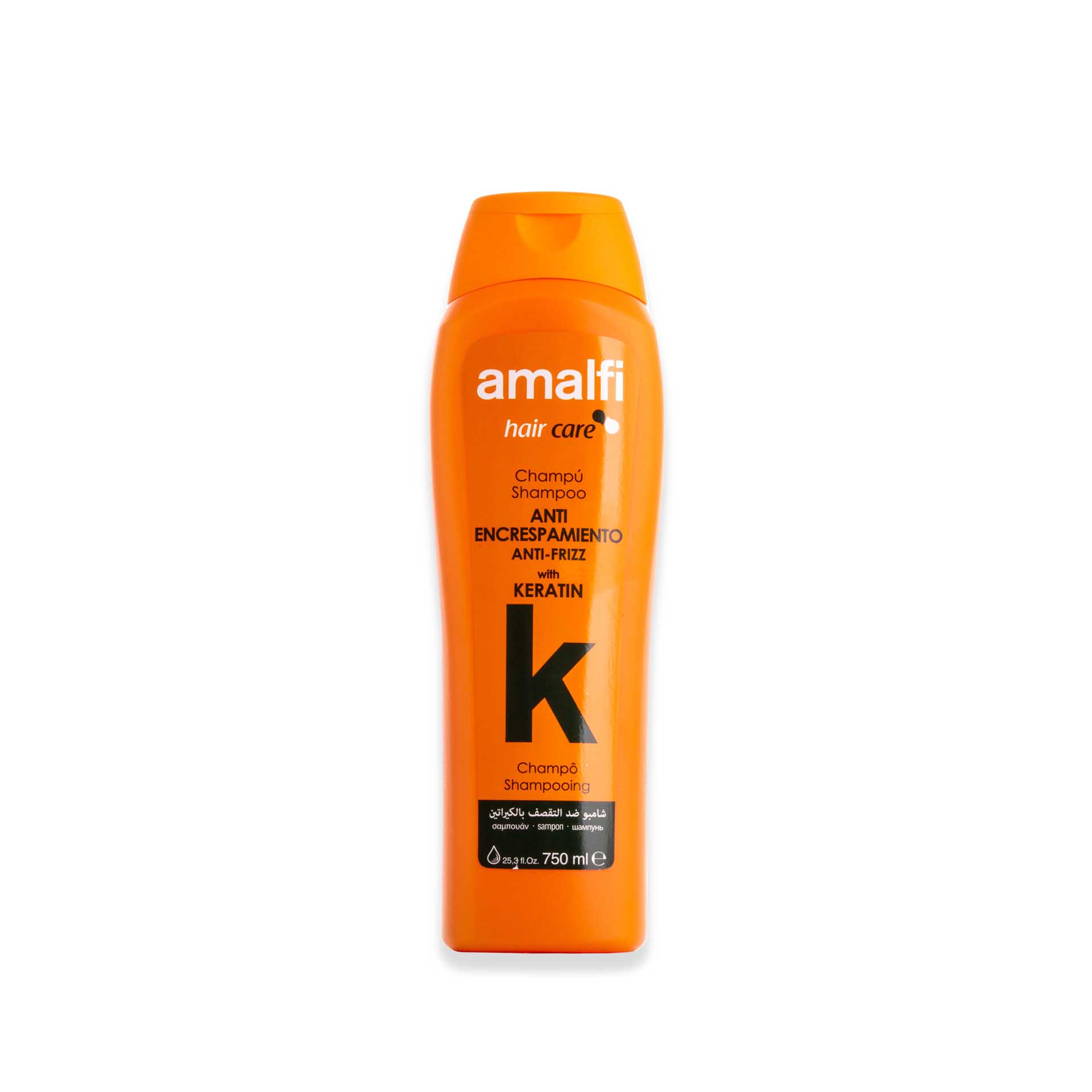 Champô Amalfi Keratina Cabelo Frisado 750ml