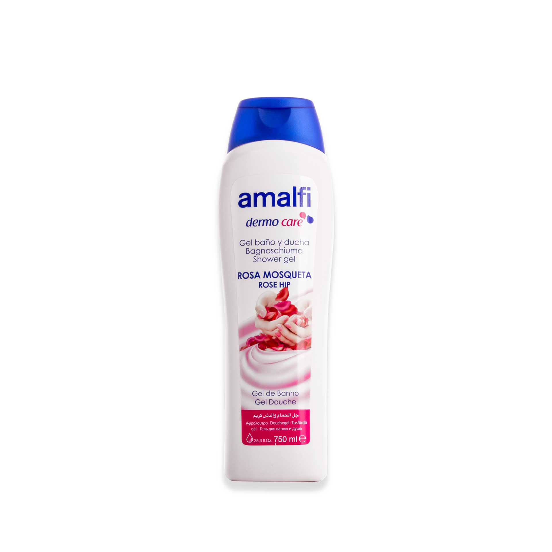 Gel Banho Amalfi Rosa Mosqueta 750ml