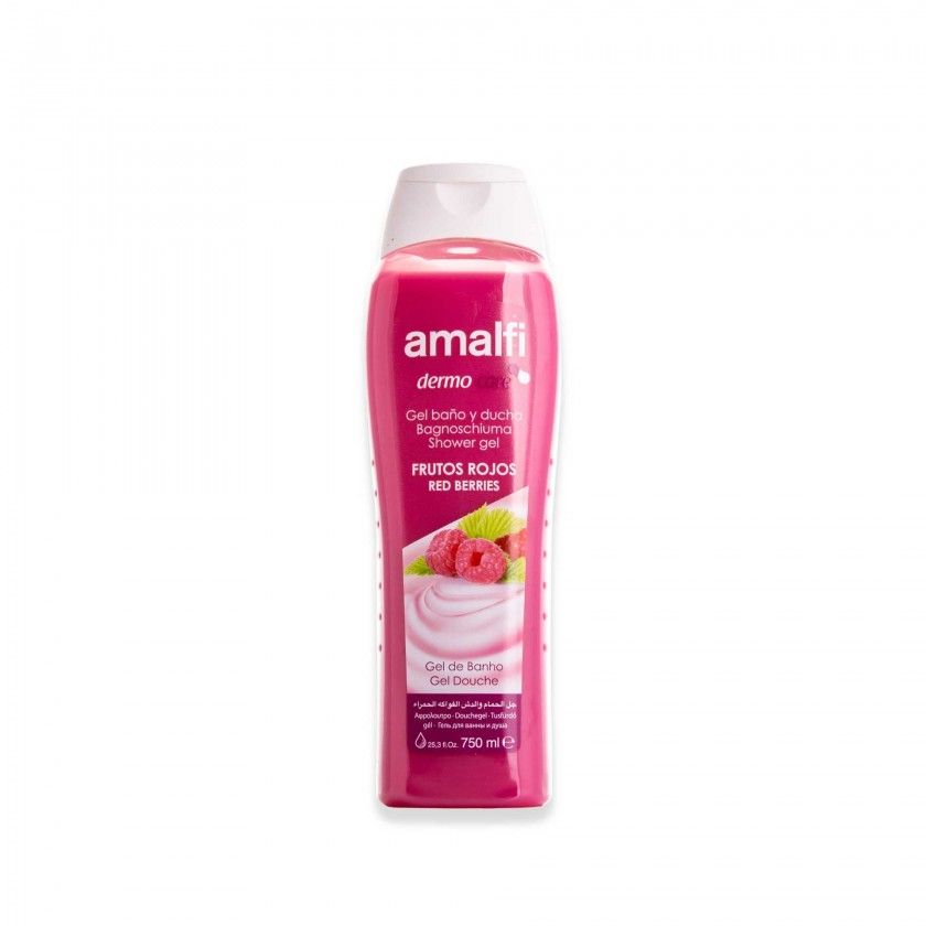 Gel Banho Amalfi Frutos Vermelhos 750ml
