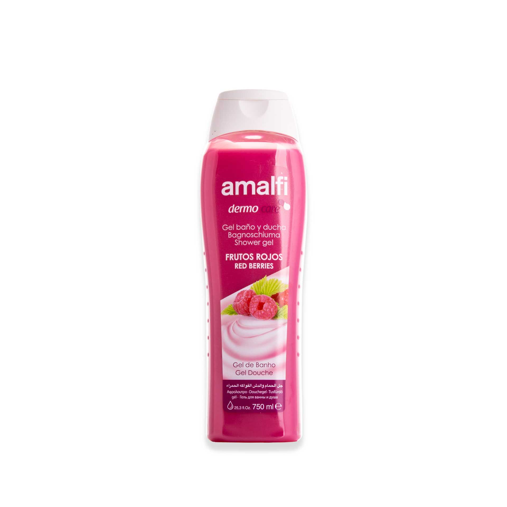 Gel Banho Amalfi Frutos Vermelhos 750ml