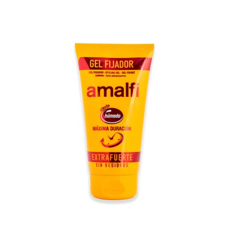 Gel Fixador Amalfi Extraforte Amarelo 150ml - Image product