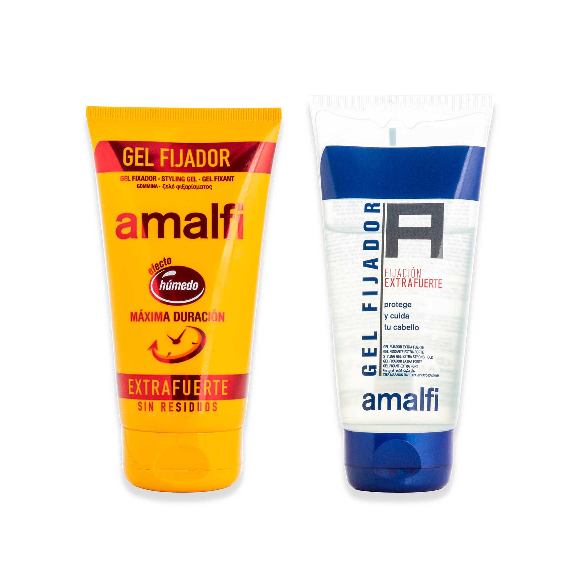 Gel Fixador Amalfi Extraforte Amarelo 150ml
