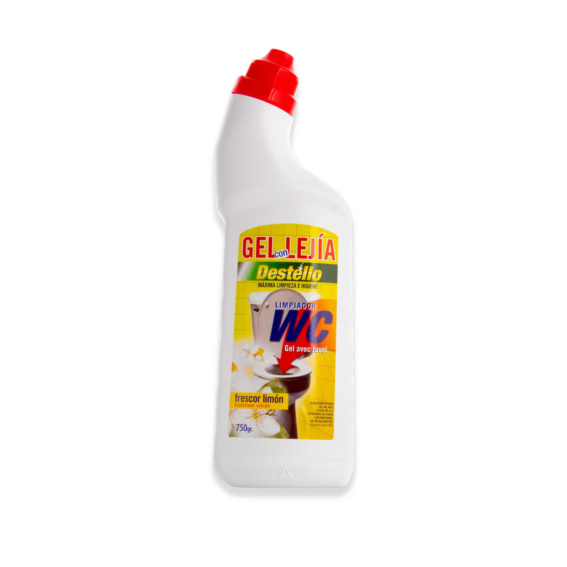 Detergente Wc Destello Frescor Lixívia 750ml
