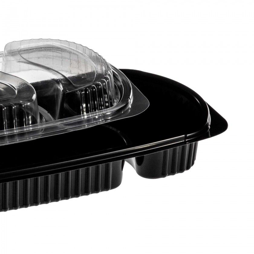 Caixa Take Away 700ml 23.5X14.5X4cm Pack 100