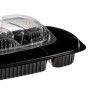 Caixa Take Away 2 Divis�es 25/75 23.5X14.5X3.5cm Pack 102