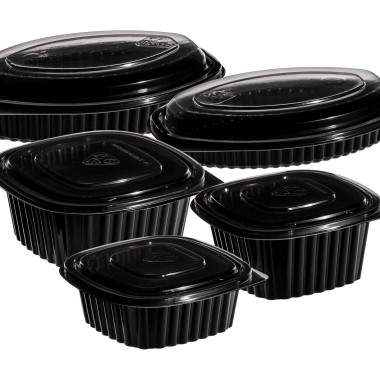 Caixa Take Away 520ml 20.7X14.3X3.7cm Pack 125