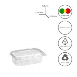 Caixa Take Away 1l 22.5X14.9X7.5cm Pack 62