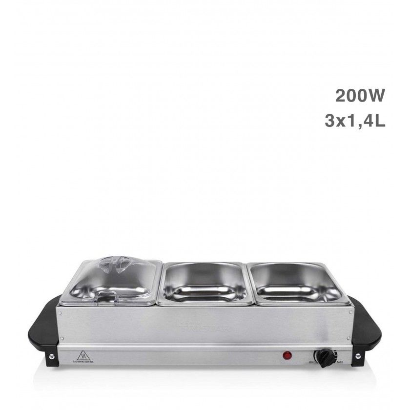 Tristar Chafing 3X1.4L 200W