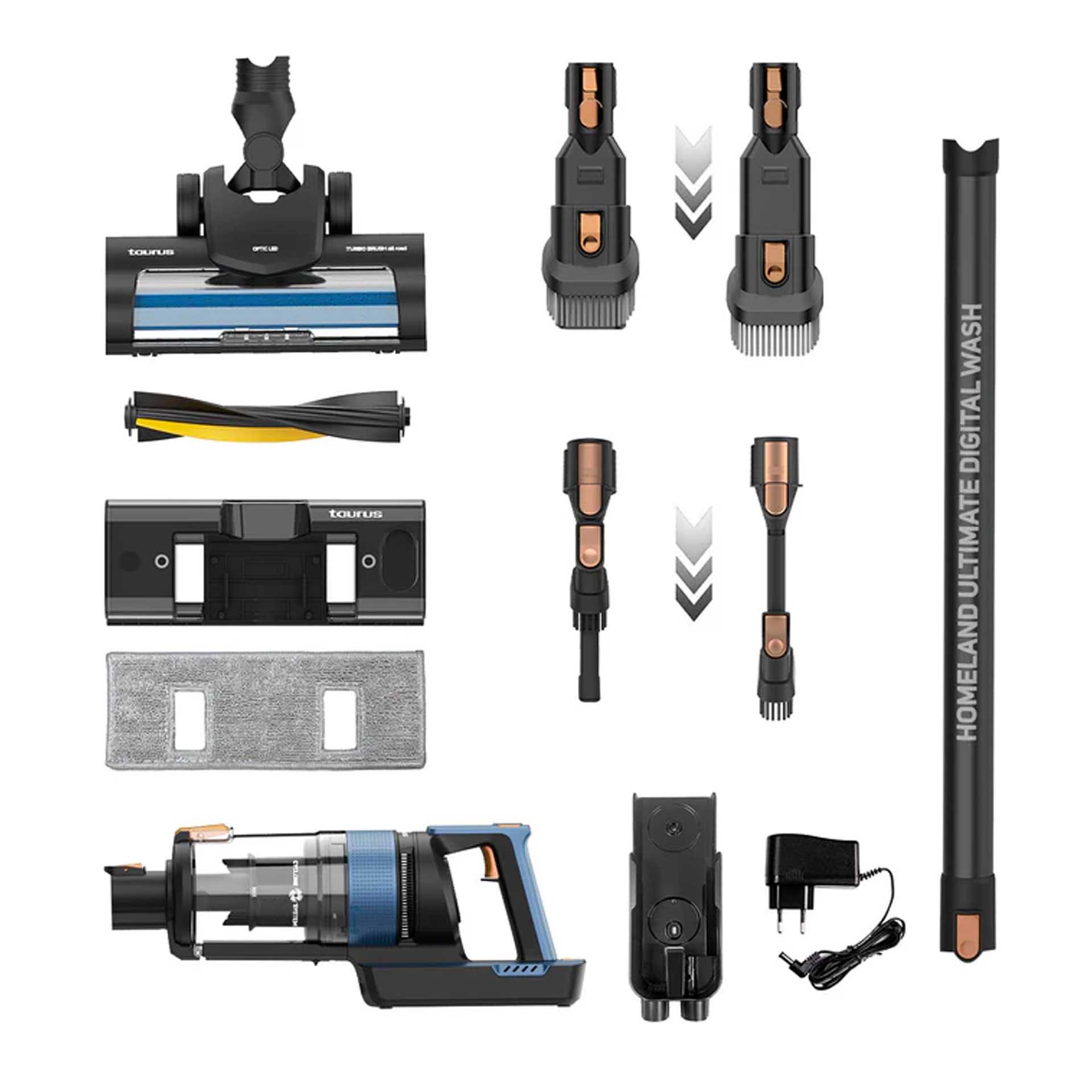 Aspirador Taurus Homeland Ultimate Digital Wash 415W